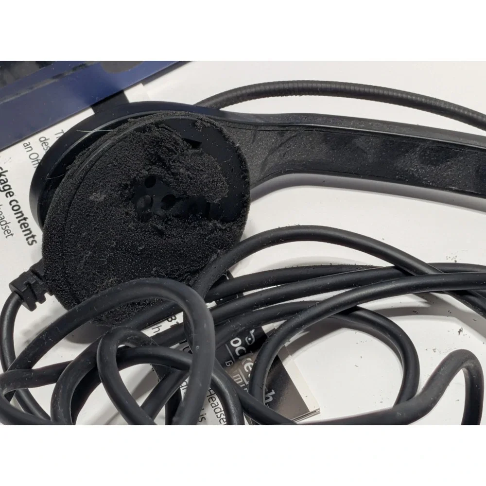 Rocketfish Gaming PS3 USB Chat Headset RF-GPS31201 Wired PlayStation 3